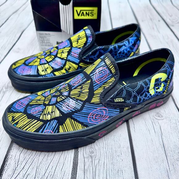 NIB Vans Classic SlipOn
The Nightmare Before Christmas Oogie Boogie Size 7M 8.5W - Picture 11 of 11